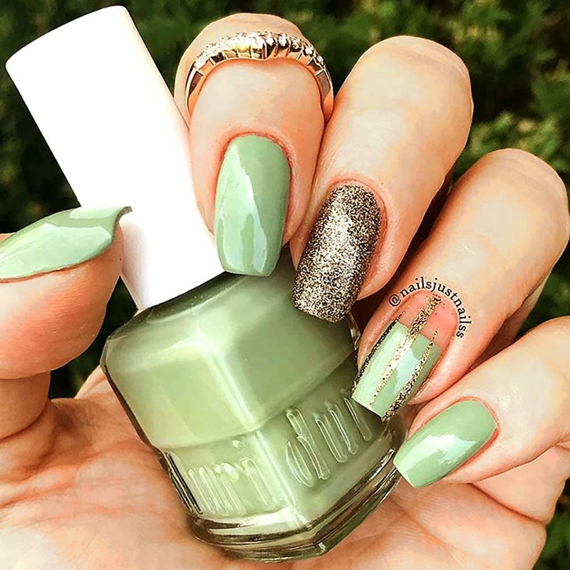 duri Nail Polish, 720 Barefoot, Creamy Pastel Green, Full Coverage, Glossy Finish, Fast Drying, 0.45 Fl Oz - Image 4